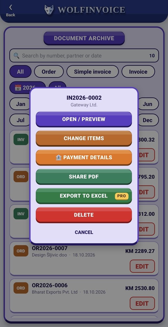 Share options